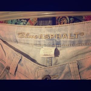 Blue Asphalt Skinny Jeans